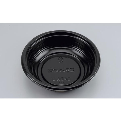 【蓋付き】BF丼内3(黒つづみ) 【本体900枚・蓋900枚セット】